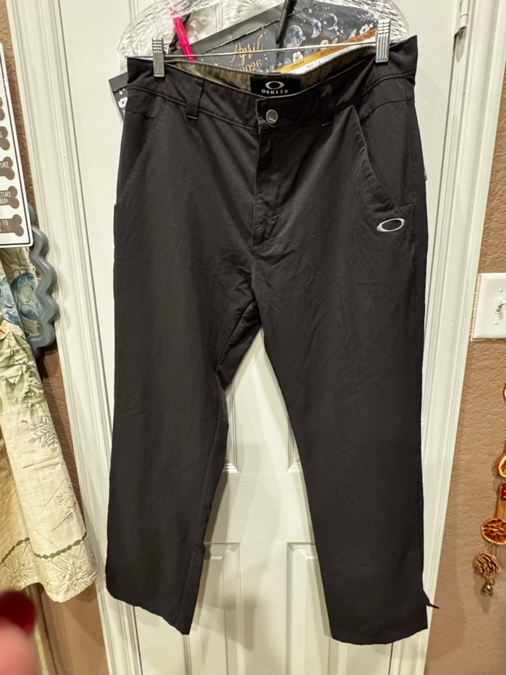 Oakley Men's Black Chino Golf Pants